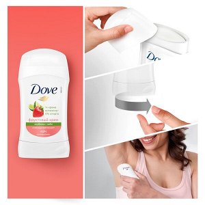 NEW !!! Dove гипоаллергенный антиперспирант-карандаш КЛУБНИКА-ЛАЙМ с защитой от пота и запаха на 48 ч 40 мл