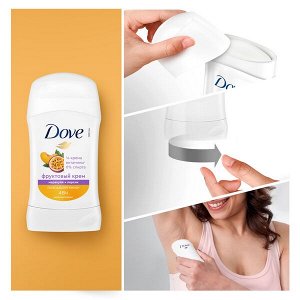 NEW !!! Dove гипоаллергенный антиперспирант-карандаш МАРАКУЙЯ-ПЕРСИК с защитой от пота и запаха на 48 ч 40 мл