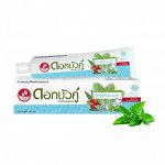 Тайская зубная паста Herbal Twin Lotus Original травяная «Свежесть и Прохлада» 100g