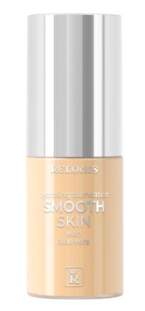 ТОНАЛЬНЫЙ КРЕМ УВЛАЖНЯЮЩИЙ SMOOTH SKIN С АЛОЭ ВЕРА 01 тон