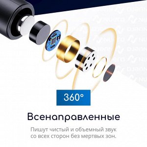 NEW ! Мини микрофон петличный для девайсов беспроводной Wireless Microphone AUX 3.5 Jack петличка c двумя микрофонами черный