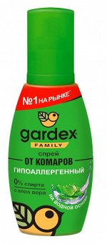 GARDEX  Family Спрей от комаров 100 мл  (24)