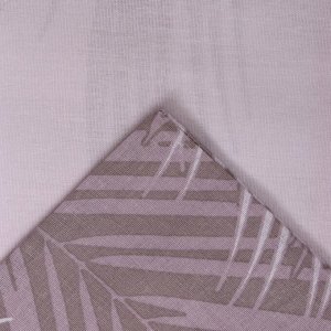 Постельное бельё Этель 1.5сп Night tropics, 143х215см, 150х214см, 50х70см-2 шт, бязь, 125 г/м2