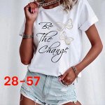 Футболка женская, код 4793599