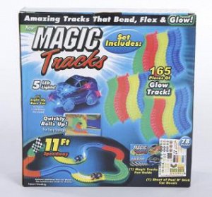 Magic Tracks - светящаяся гоночная трасса 165 деталей