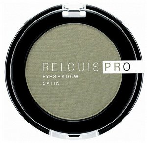 ТЕНИ ДЛЯ ВЕК RELOUIS PRO EYESHADOW SATIN тон 35 GREEN TEA