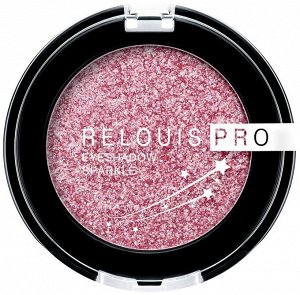 ТЕНИ ДЛЯ ВЕК RELOUIS PRO EYESHADOW SPARKLE тон 03 CANDY PINK