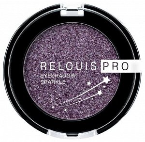 ТЕНИ ДЛЯ ВЕК RELOUIS PRO EYESHADOW SPARKLE тон 08 VIOLET