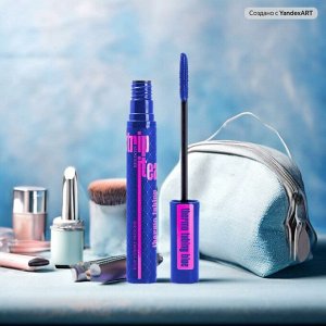 ТУШЬ ДЛЯ РЕСНИЦ ОБЪЕМНАЯ STRIP IT EASY THERMO TUBING СИНЯЯ 9 г