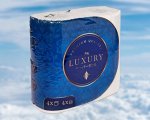 Туалетная бумага &quot;Кайдо&quot; LUXARY Белая 4-слойная 4 рулона