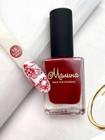 Лак-краска для стемпинга МАЛИНА №18 Bloody Mary 12мл