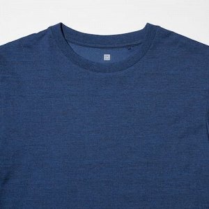 UNIQLO - футболка Ultra Stretch Dry EX с круглым вырезом - 00 WHITE