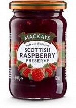 Десерт Mackays из малины 340 г MACKAYS