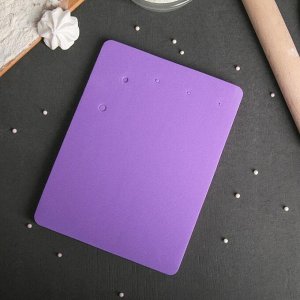Мат для моделирования и сушки цветов из мастики, 25?20?1,5 см, цвет розовый, фиолетовый