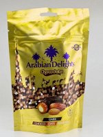 Финики Arabian Delights с миндалём в тёмной шоколадной глазури 90г