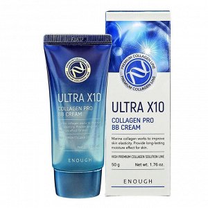 Enough ВВ  Крем для лица с коллагеном Ultra X10 Collagen Pro BB Cream, 50 гр.