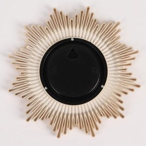Зеркало настенное Sunshine, d зеркальной поверхности 11 см, цвет золотистый