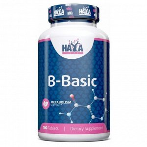 Витамин B Haya Labs B-Basic - 100 таб.