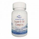 Витамин B NORWAY NATURE Super B-50 - 60 капс.