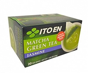 ITOEN Чай, MATCHA GREEN TEA , зеленый чай с жасмином 20 пак, 30 гр.1*8 шт. Арт-11725