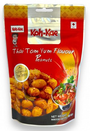 Koh-Kae Арахис обжаренный со вкусом Том Ям, 90 гр