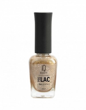 Лак для ногтей профессиональный укрепляющий с биокерамикой/ Nail Polish PROLAC+bioceramics, 12.5 мл (104 Rich gold) IQ BEAUTY