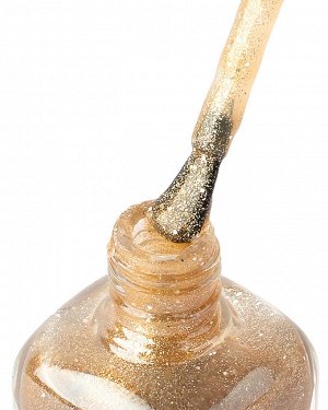 Лак для ногтей профессиональный укрепляющий с биокерамикой/ Nail Polish PROLAC+bioceramics, 12.5 мл (104 Rich gold) IQ BEAUTY