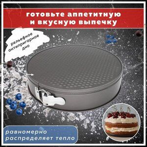 Форма для выпечки разъемная с антипригарным покрытием 18 см