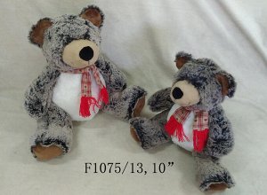 Игрушка мягконабивная - Медведь F1075/13" (1/16) 6462