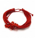 Браслет GRAPPE ROUGE с кристаллами SWAROVSKI ELEMENTS