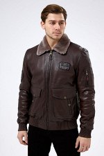 Мужская куртка -дублёнка на резинке