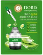 Doris Тканевая маска для лица с экстрактом алоэ вера Aloe Real Essence Mask, 25 мл