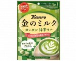 Молочная карамель Канро с зеленым чаем матча / Kanro Matcha карамель 70 гр Японские сладости