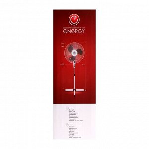 Вентилятор Energy EN-1660, напольный, 40 Вт, 3 скорости, белый