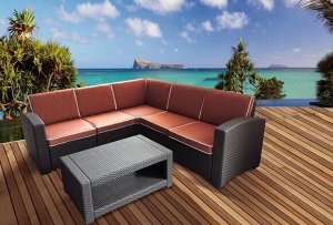 Комплект угловой Rattan Premium Corner