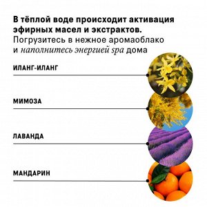 The Act labs Магниевая соль для ванны с эфирными маслами лаванды, мандарина и иланг-иланг, расслабляющая мышцы 400гр