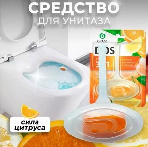 Подвесной блок для унитаза DOS 3 в 1 "Сила цитруса"