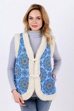 ЖИЛЕТ 375 МАРЬЯ (ГОЛУБОЙ)