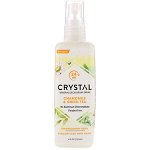 Crystal Body Deodorant, Crystal Essence, Дезодорант из натуральных минеральных солей, ромашка &amp;amp - amp -  зеленый чай, 4 жидки