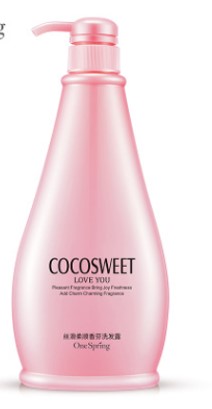 Нежный ароматный шампунь “Cocosweet” бережно очищает волосы от загрязнений