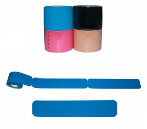 Пластырь kinesio tape разделенный на полоски готовые