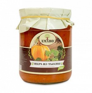 AMADO Икра из тыквы ст/б 380 гр