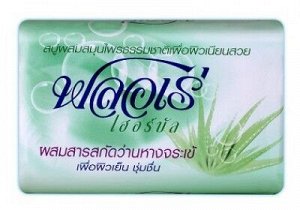 Lion Flore Herbal Bar Soap Mыло туалетное, Алоэ Вера,Таиланд