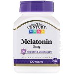 1st Century, Мелатонин, 5 мг, 120 таблеток