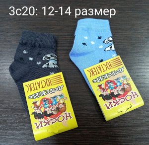 Носки детские хлопковые цвета Ассорти для мальчиков