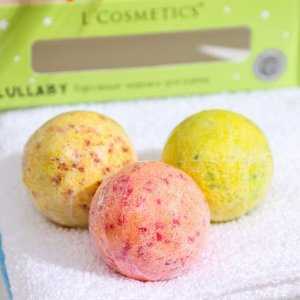 L`Cosmetics Набор бурлящих шариков “LULLABY” (зеленый) 55г*3шт/24