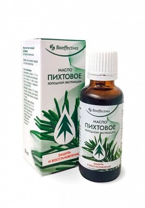 Эфирное пихтовое масло холодной экстракции 30 мл