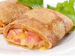 Блинчики в коробке с ветчиной и сыром 0,4кг