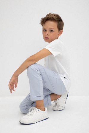 Брюки(Осень-Зима)+boys (голубой)