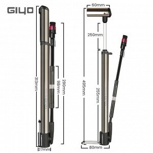 Велосипедный насос Giyo GM-741